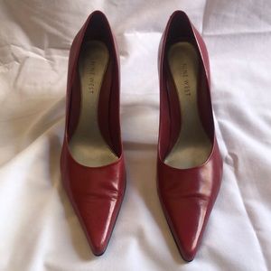 Nine West Red Pumps